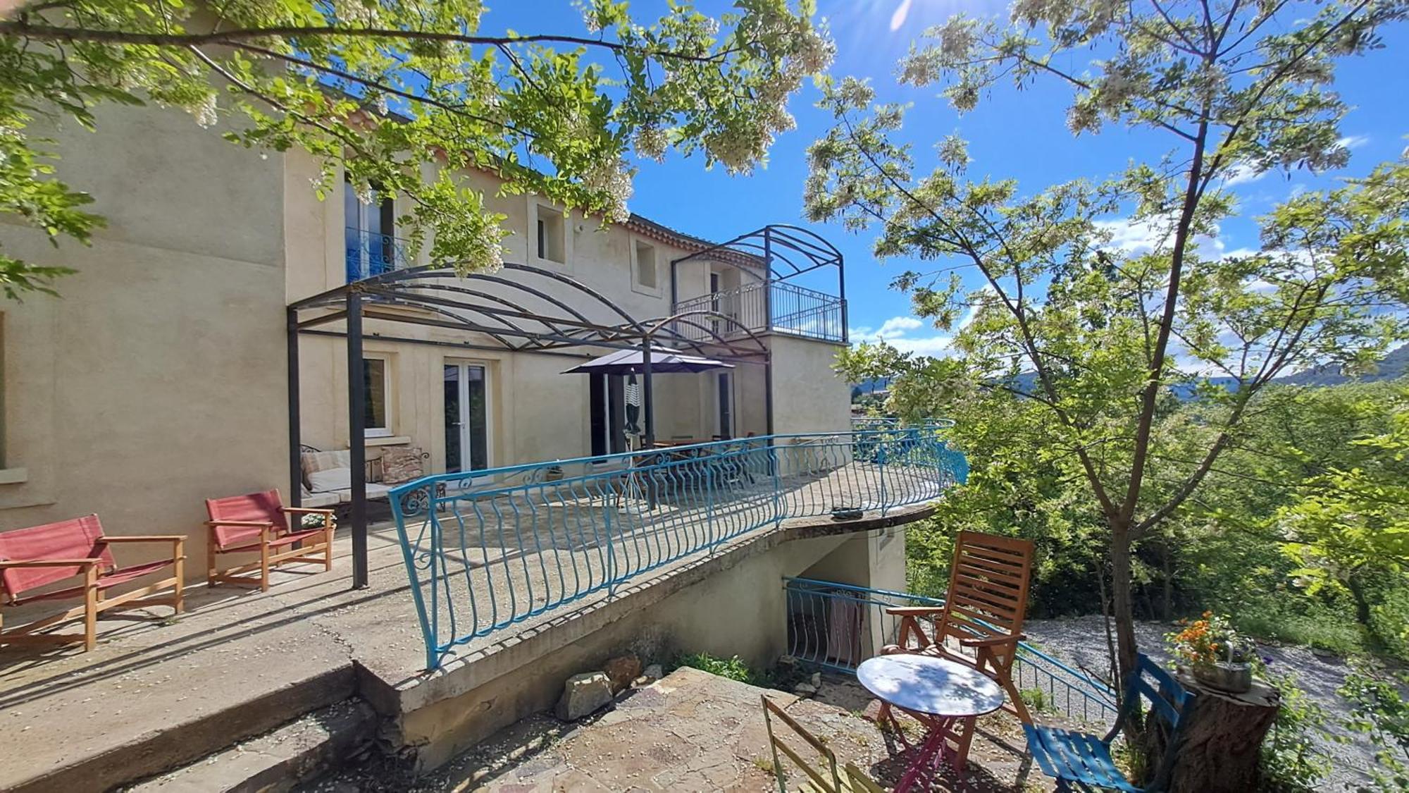 La Bergerie D'Annie Villa Privas Bagian luar foto
